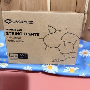 Jackyled Bubble LED String Lights